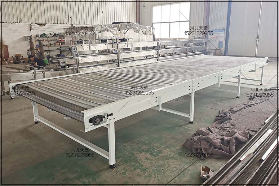 不銹鋼網帶冷卻輸送線輸送機